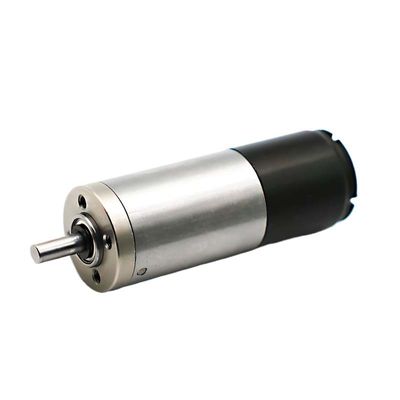 22 मिमी ब्रश डीसी गियर मोटर 36V 1500mNm 2057RPM डीसी कमी मोटर