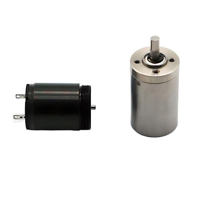 22 मिमी ब्रश डीसी गियर मोटर 36V 1500mNm 2057RPM डीसी कमी मोटर