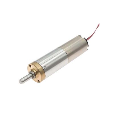 12 मिमी ब्रश डीसी गियर मोटर स्लॉटलेस 24V 400mNm 3343RPM अनुकूलन योग्य
