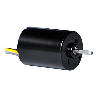 एकीकृत चालक के साथ 28 मिमी PMDC ब्रशलेस मोटर 5.1W 12V 24V पंप इलेक्ट्रिक विंडो पर्दे के लिए उच्च शक्ति BLDC मोटर