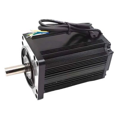 180mm PMDC ब्रशलेस मोटर 5000W 24V 48V 96V 3000RPM 50N.M अनुकूलन योग्य