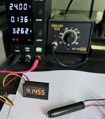 14 मिमी ब्रशलेस इलेक्ट्रिक मोटर 24V 40000rpm उच्च शक्ति BLDC मोटर Cogging मुक्त