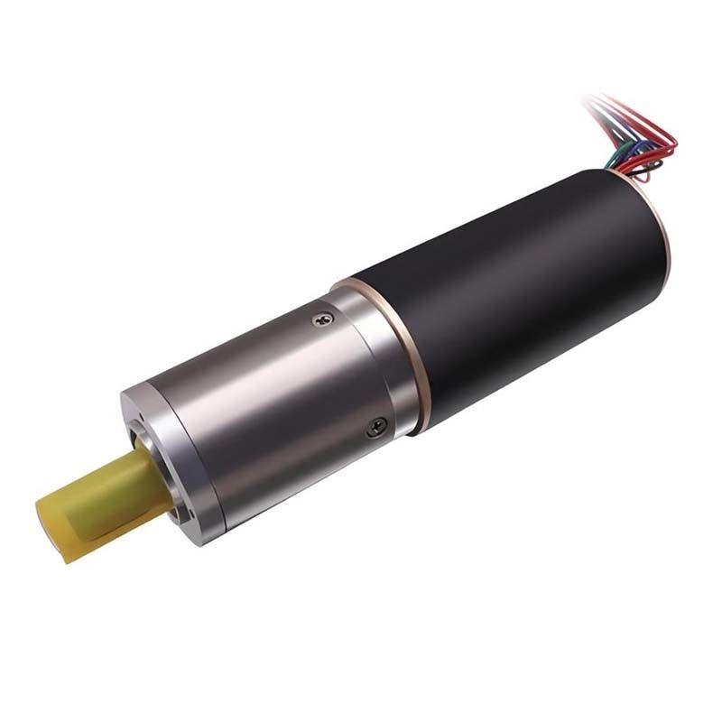 उच्च शक्ति ब्रशलेस डीसी गियर मोटर 12V 24mm 1500mNm 6.0RPM गियरलेस ब्रशलेस मोटर