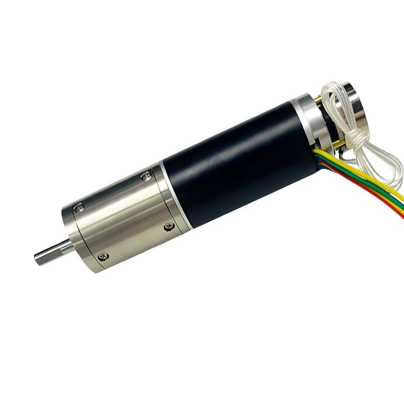 हल्के ब्रश डीसी गियर मोटर 12V 32mm उच्च टोक़ गियर मोटर 3000mNm 2240RPM