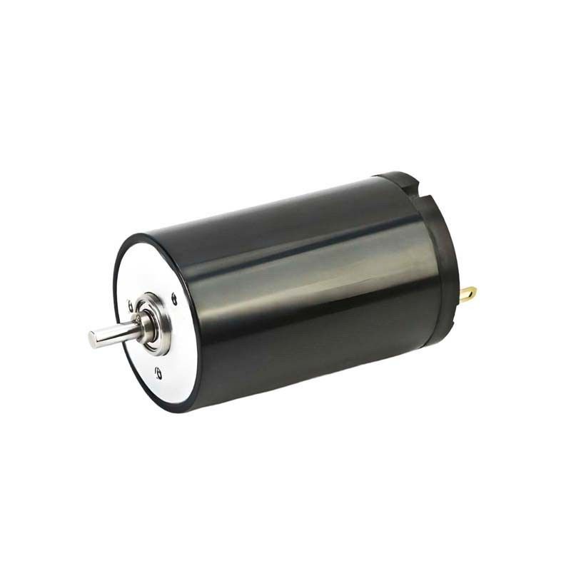 23 मिमी 27.5 वाट कोरलेस ब्रश मोटर 9860rpm 24V उच्च गति और त्वरण