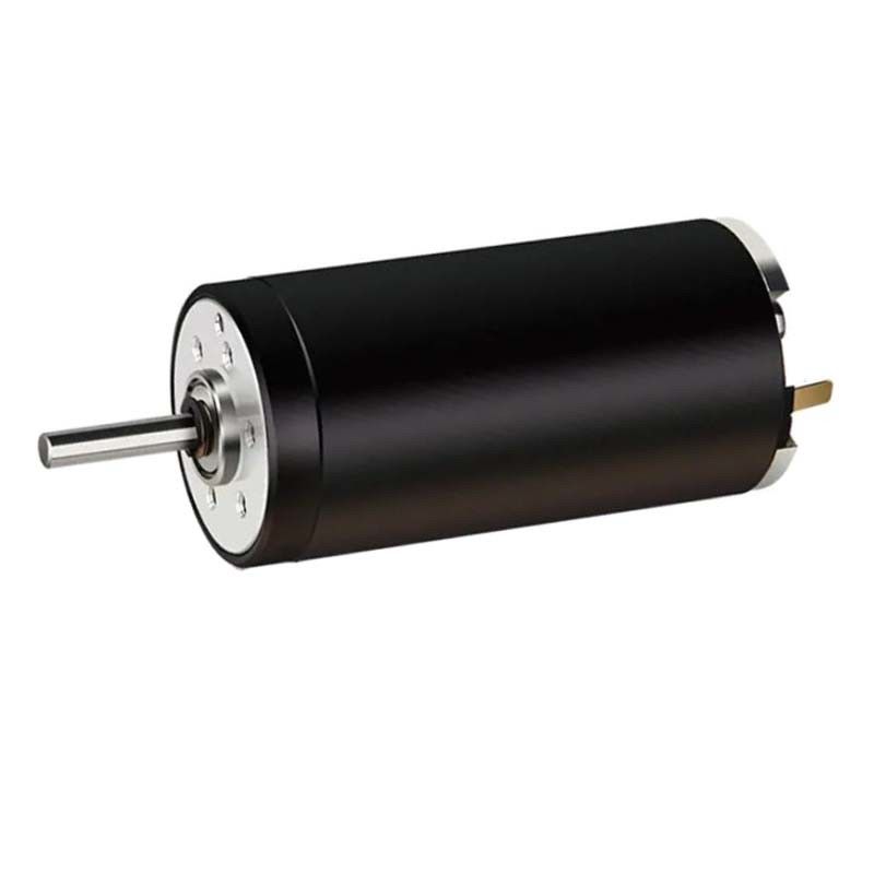 अनुकूलन योग्य 35 मिमी ब्रश डीसी मोटर्स कोरलेस 92 वाट 4640rpm 12V उच्च दक्षता