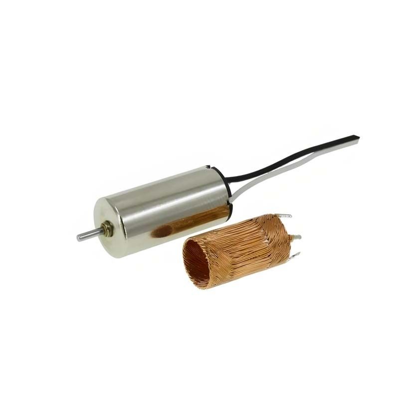8 मिमी ब्रश किए गए कोरलेस डीसी मोटर कार्बन 0.3mNm 8620rpm 2.4V थकान प्रतिरोधी