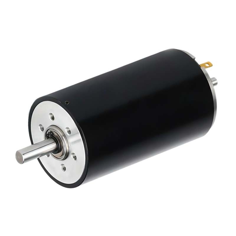 40 मिमी ब्रश किए गए डीसी मोटर 137 वाट 7000rpm 48V उच्च टोक़ ब्रश किए गए मोटर