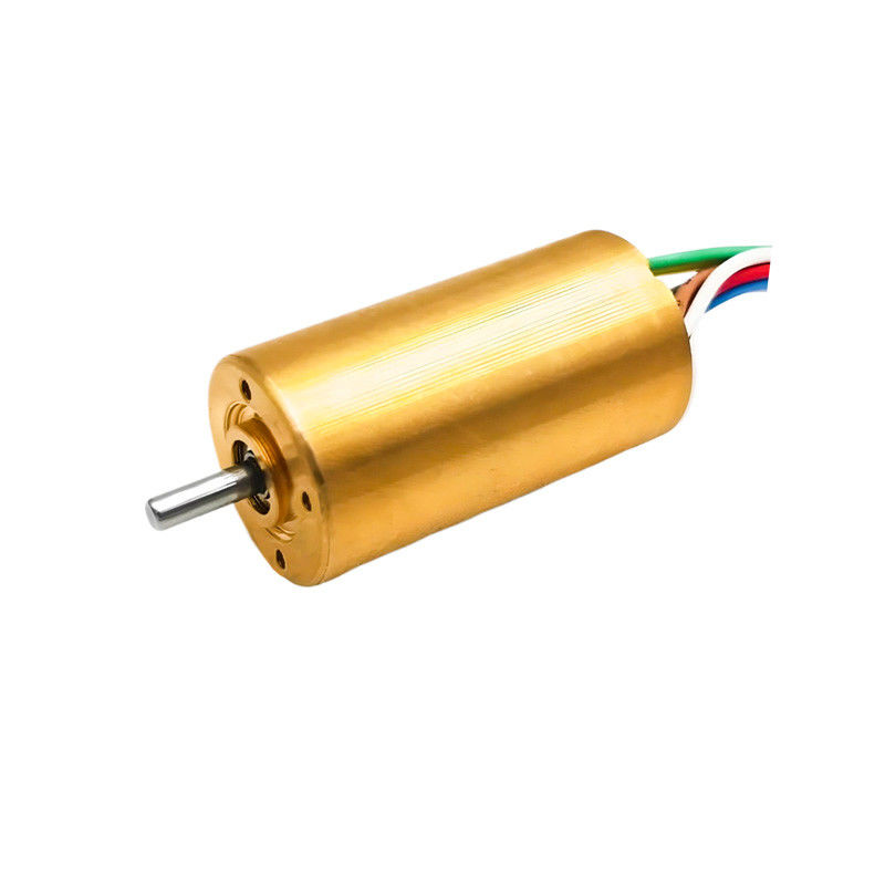 20 मिमी ब्रशलेस डीसी इलेक्ट्रिक मोटर 12V से 36V 13W 20W 18880rpm अनुकूलन योग्य स्लॉटलेस ब्रशलेस मोटर
