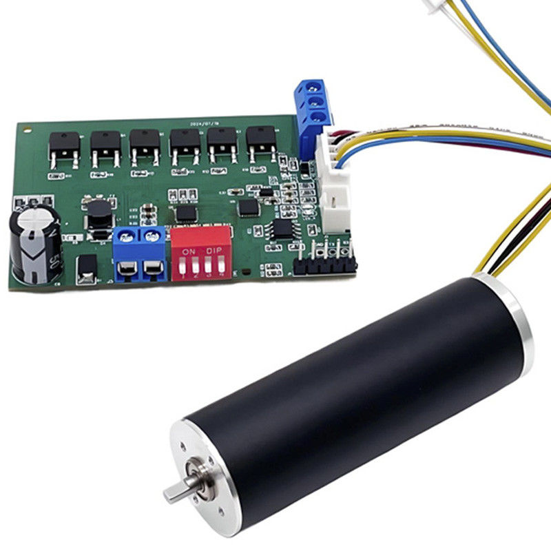 22 मिमी ब्रशलेस कोरलेस मोटर स्लॉटलेस मोटर 12V से 48V 43W 16360rpm अनुकूलन योग्य BLDC मोटर