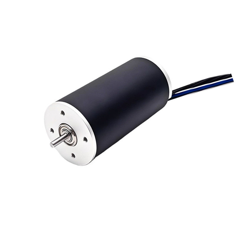 8083rpm स्लॉटलेस ब्रशलेस डीसी मोटर 36mm 84W हाई स्पीड 48V BLDC मोटर