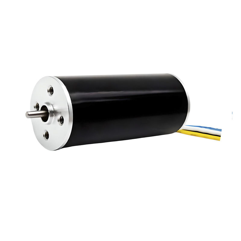 32 मिमी स्लॉटलेस BLDC मोटर 12V से 48V ब्रशलेस इलेक्ट्रिक मोटर 75W 6095rpm अनुकूलन योग्य