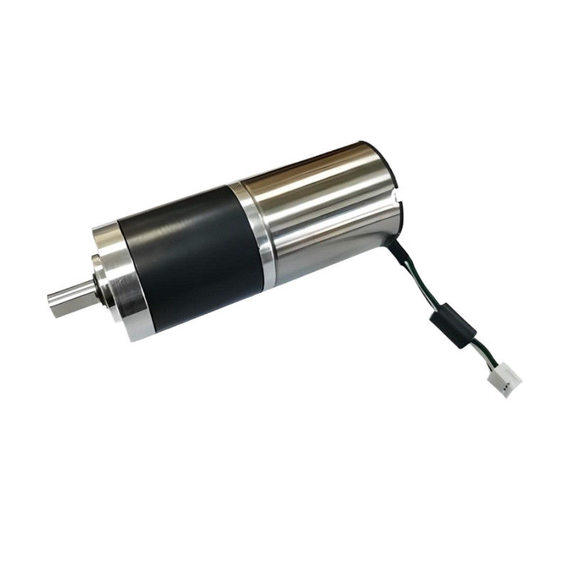 27 मिमी लो स्पीड गियर मोटर 12V से 48V ब्रशलेस डीसी मोटर 2500mNm 4.1RPM से 3622RPM अनुकूलन योग्य गियर बीएलडीसी मोटर