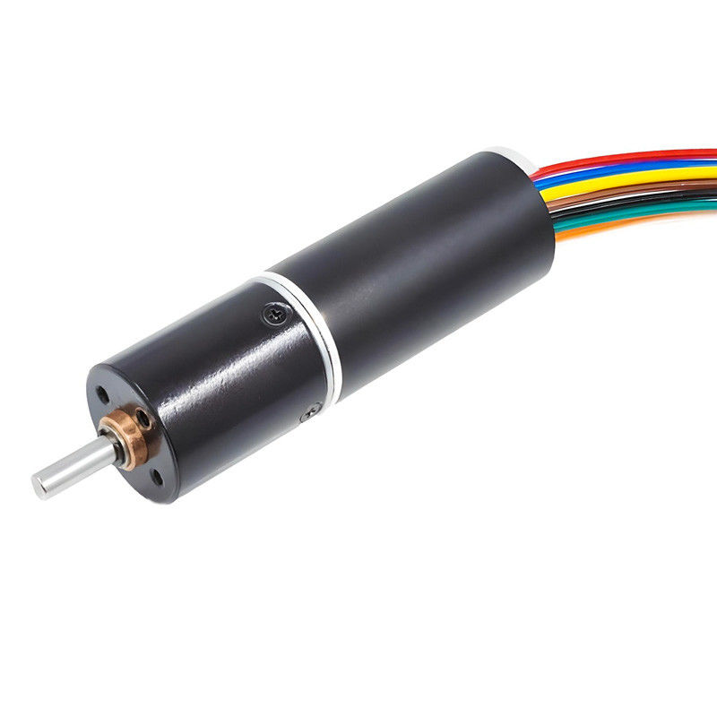 24 मिमी गियरलेस ब्रशलेस डीसी मोटर 12V से 48V लो स्पीड गियर मोटर 1500mNm 6.0RPM से 3622RPM अनुकूलन योग्य BLDC मोटर