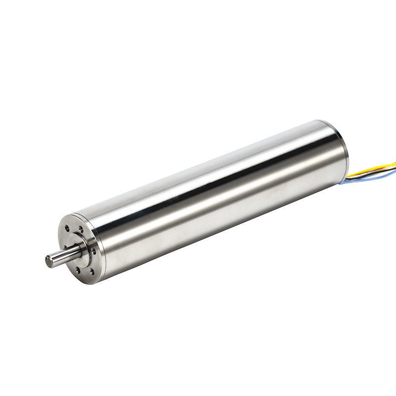 4 पोल रोटर 32 मिमी स्लॉटलेस ब्रशलेस मोटर 306.8W 0.57N.m 5235RPM 24V 48V